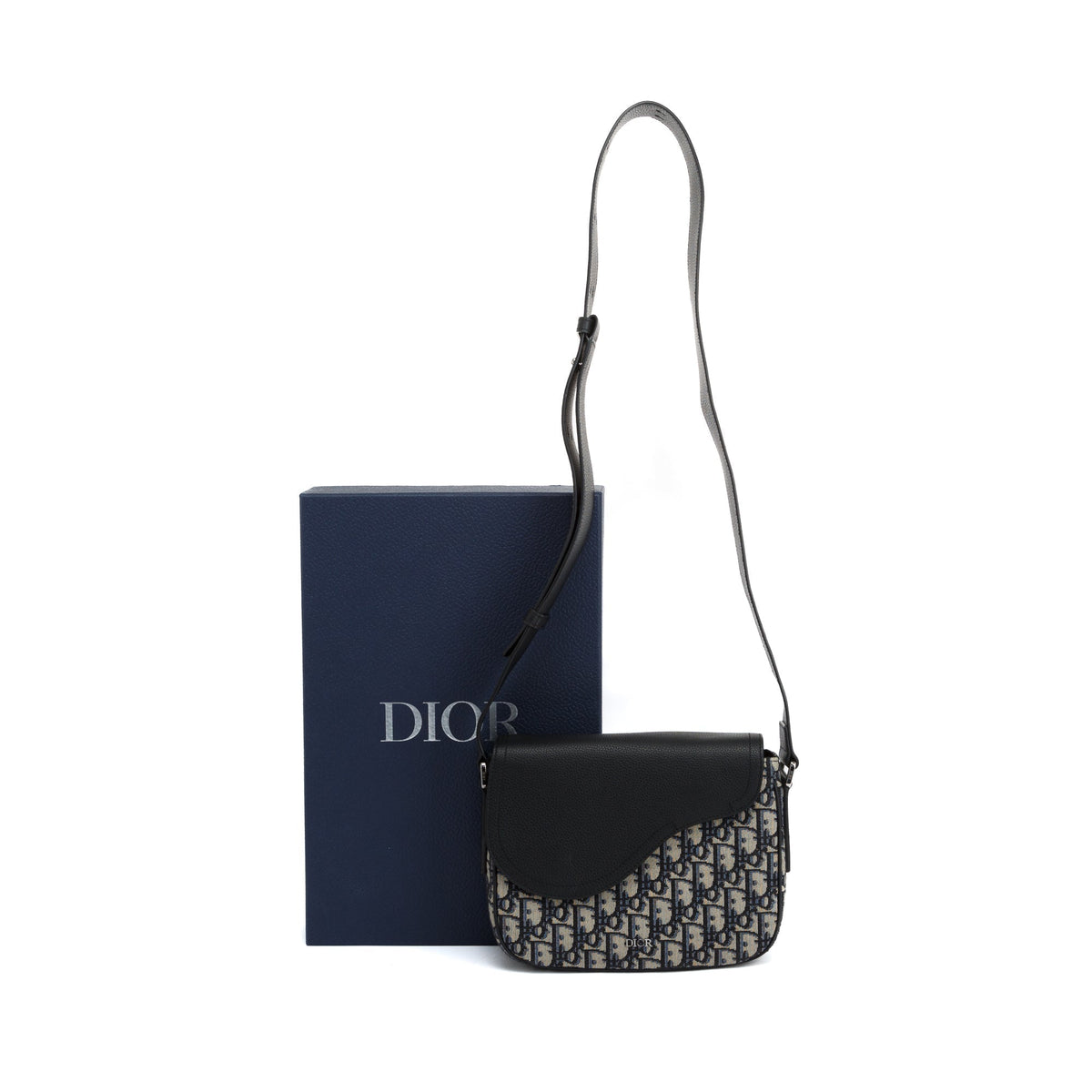 Christian Dior 2021 Oblique Mini Saddle Messenger Bag Rovelle Bags