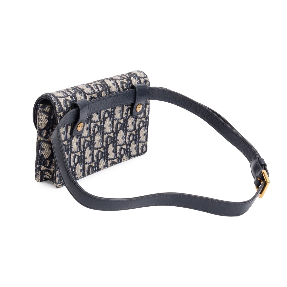 Christian Dior 2021 Oblique Saddle Belt Pouch Rovelle Bags