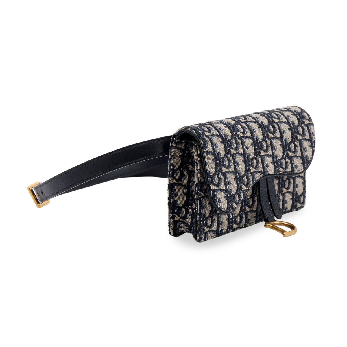 Christian Dior 2021 Oblique Saddle Belt Pouch Rovelle Bags