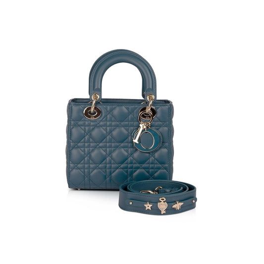 Christian Dior 2021 Small My Lady Dior Lucky Badges Bag Rovelle Bags