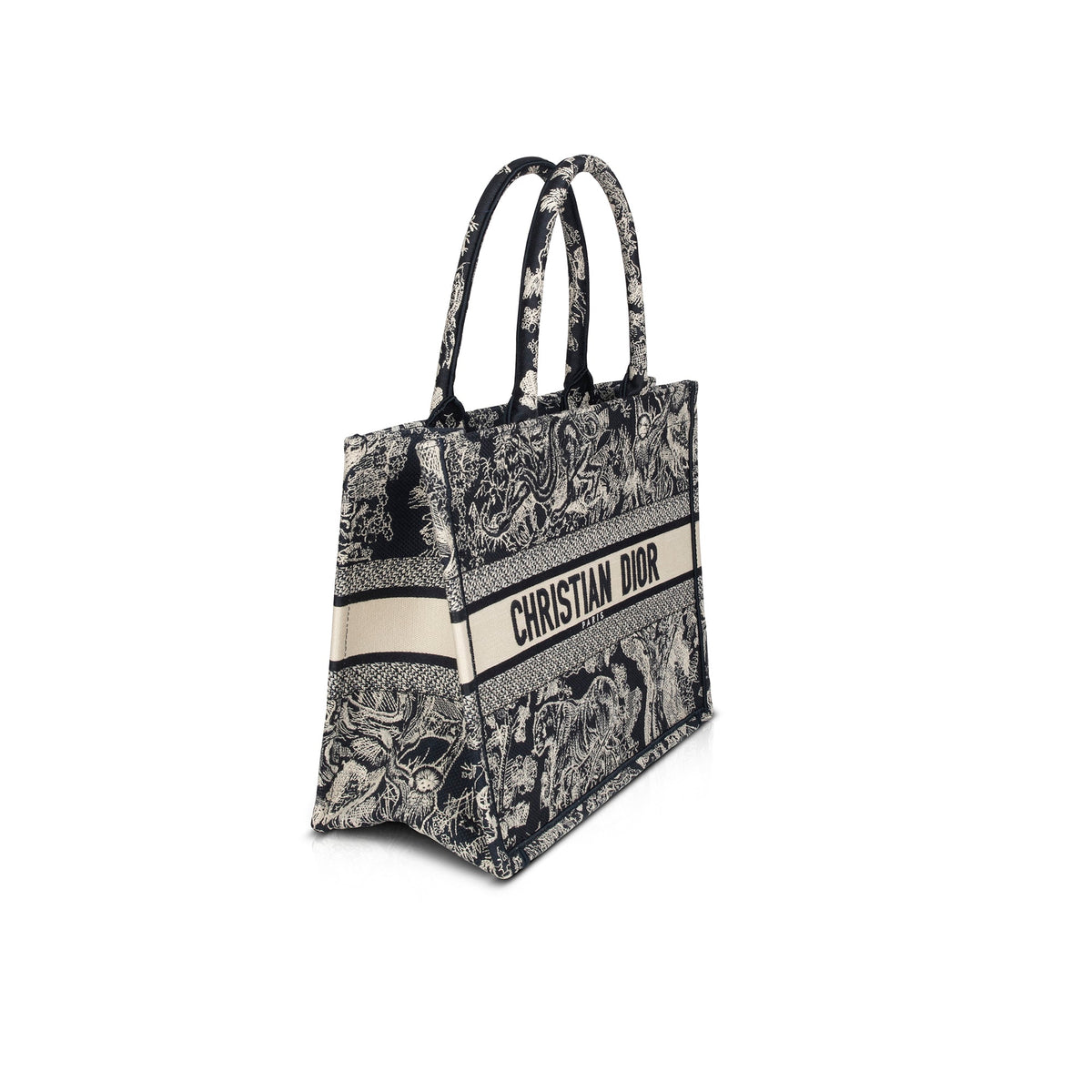Christian Dior 2022 Medium Toile de Jouy Reverse Book Tote Rovelle Bags