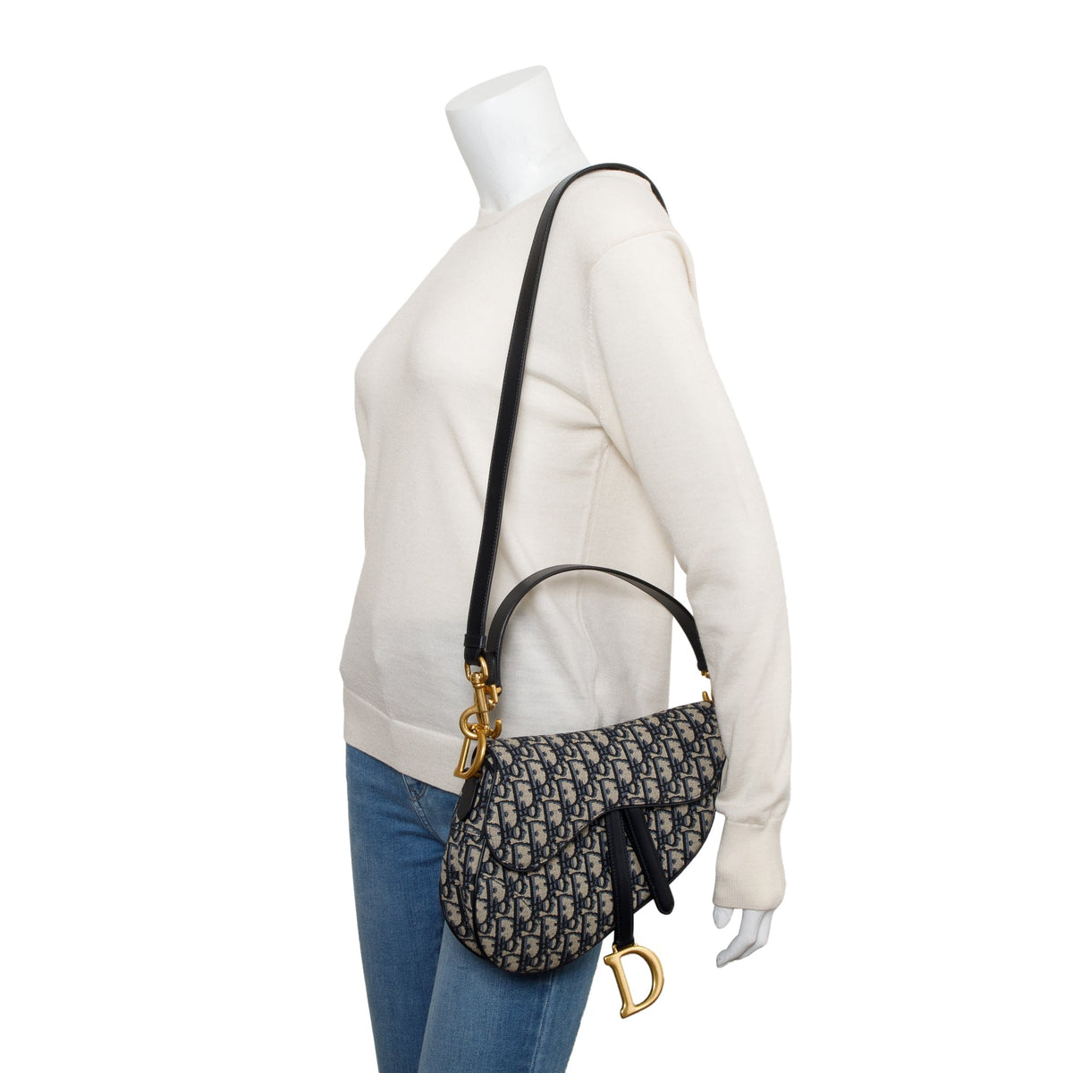 Christian Dior 2022 Oblique Medium Saddle Bag Rovelle Bags