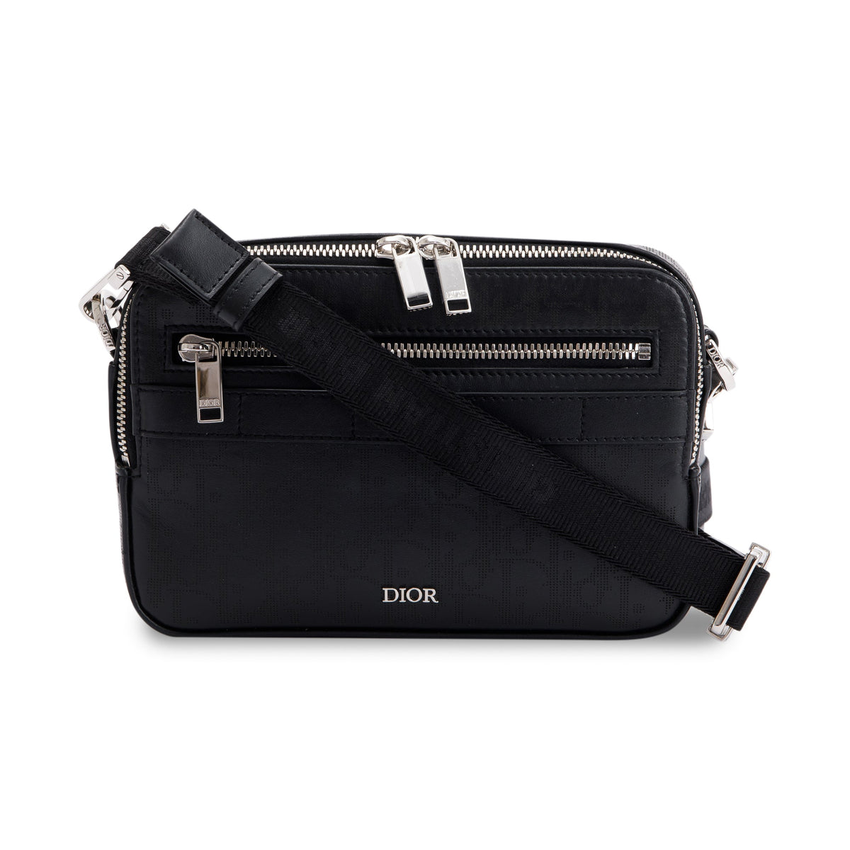 Christian Dior 2022 Safari Leather Messenger Bag Rovelle Bags