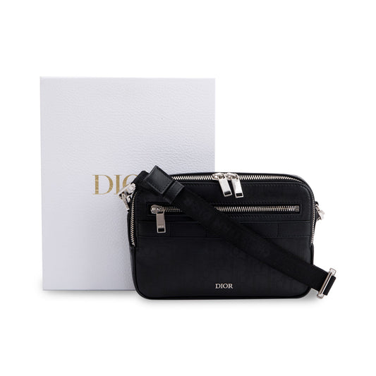 Christian Dior 2022 Safari Leather Messenger Bag Rovelle Bags