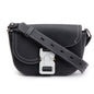 Christian Dior 2023 Black Calfskin Leather Mini Saddle Messenger Bag Rovelle Bags