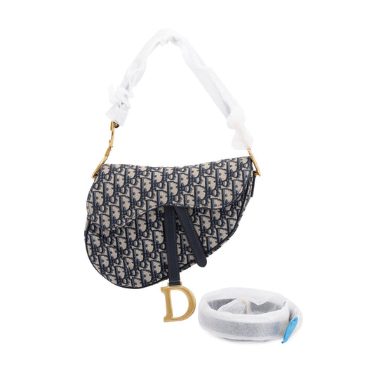 Christian Dior 2023 Medium Oblique Saddle Bag Rovelle Bags