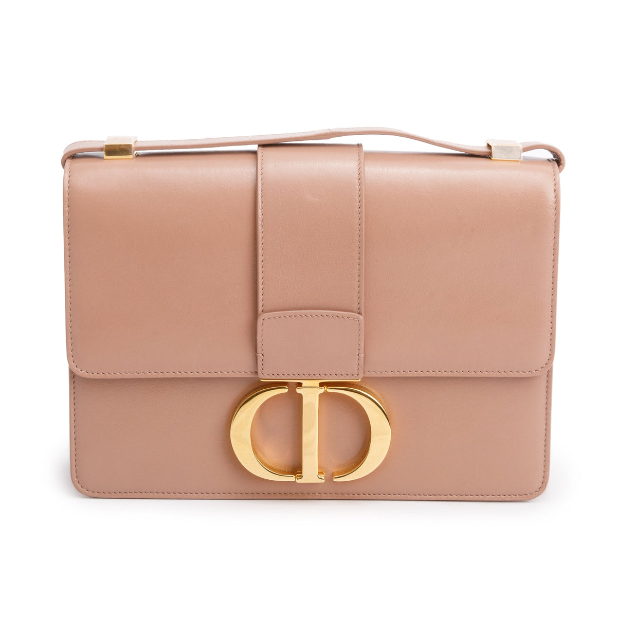 Christian Dior Beige Box Leather 30 Montaigne Bag Rovelle Bags