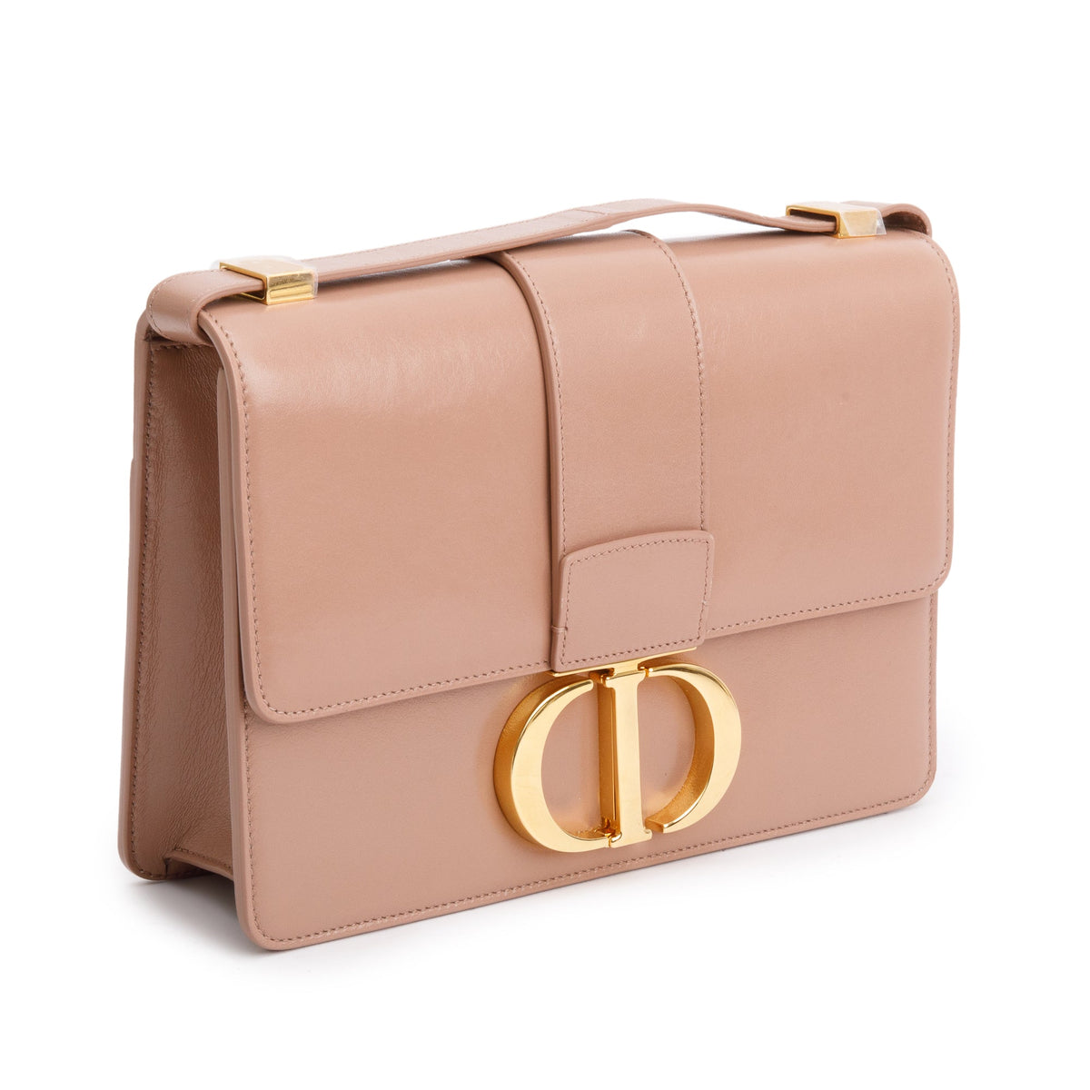 Christian Dior Beige Box Leather 30 Montaigne Bag Rovelle Bags