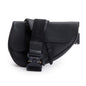 Christian Dior Black Grained Calfskin Leather Saddle Bag Rovelle Bags