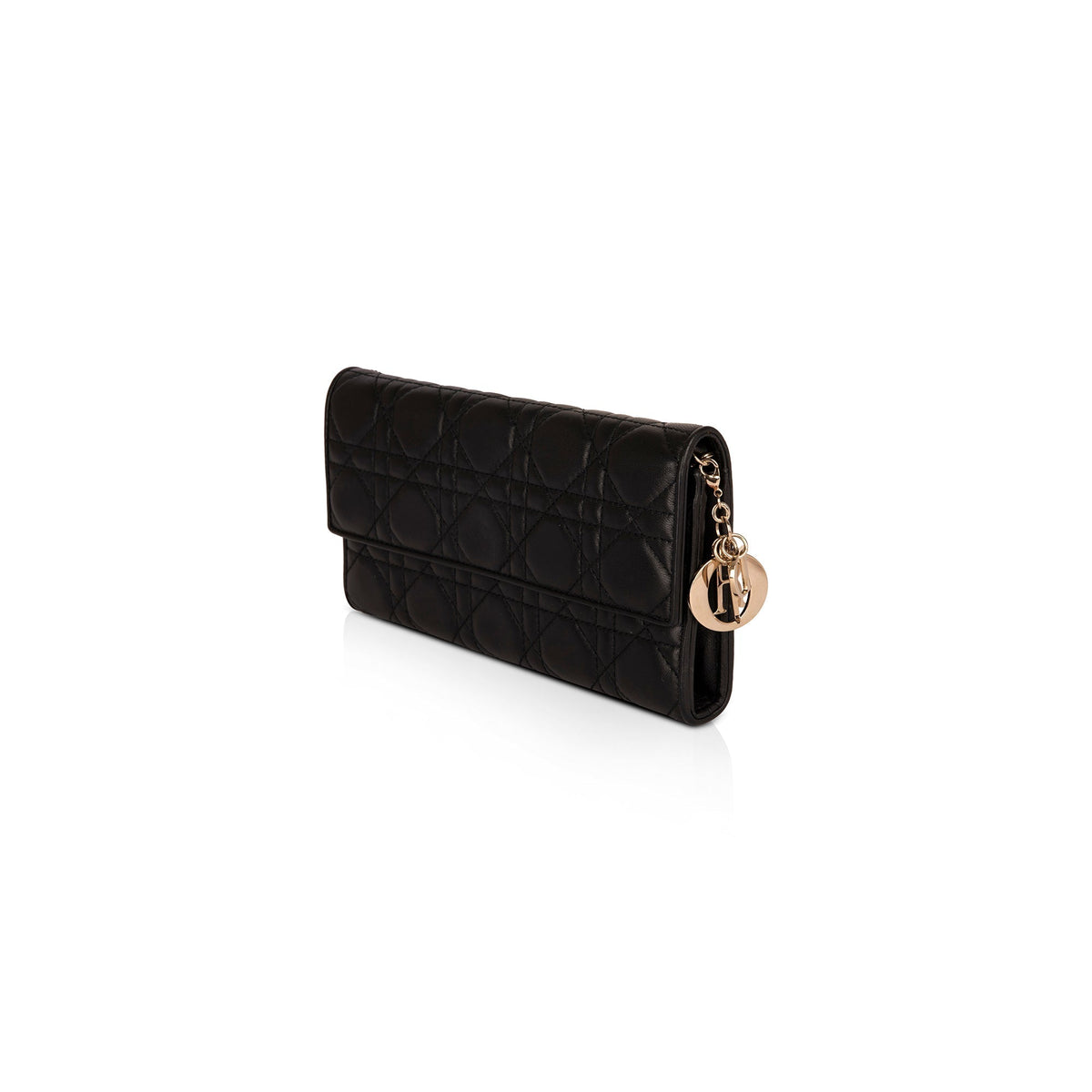 Christian Dior Cannage Croisiere Wallet on Chain Rovelle Bags