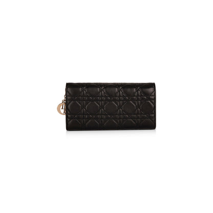 Christian Dior Cannage Croisiere Wallet on Chain Rovelle Bags