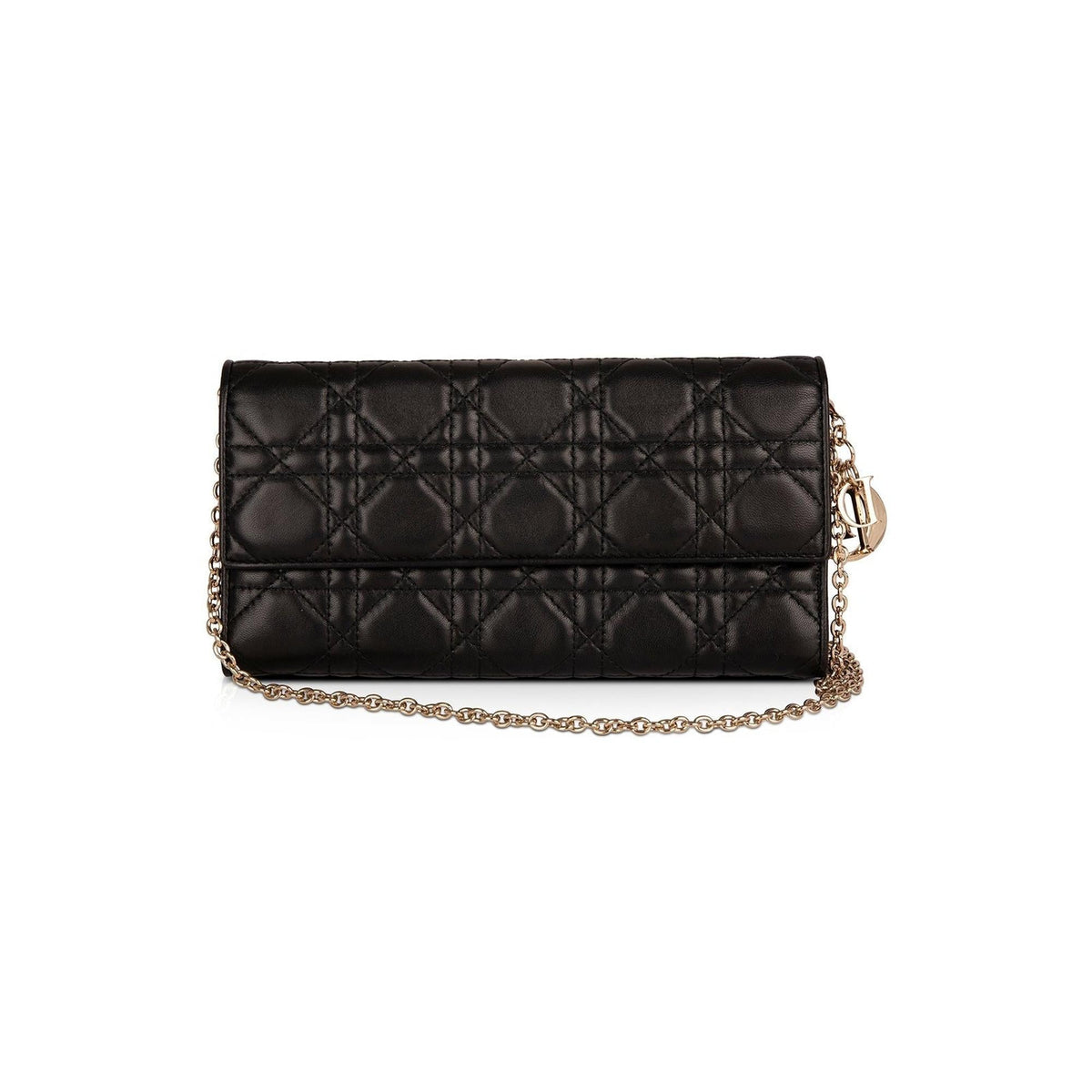 Christian Dior Cannage Croisiere Wallet on Chain Rovelle Bags