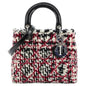 CHRISTIAN DIOR TWEED MEDIUM LADY DIOR BAG Rovelle Bags