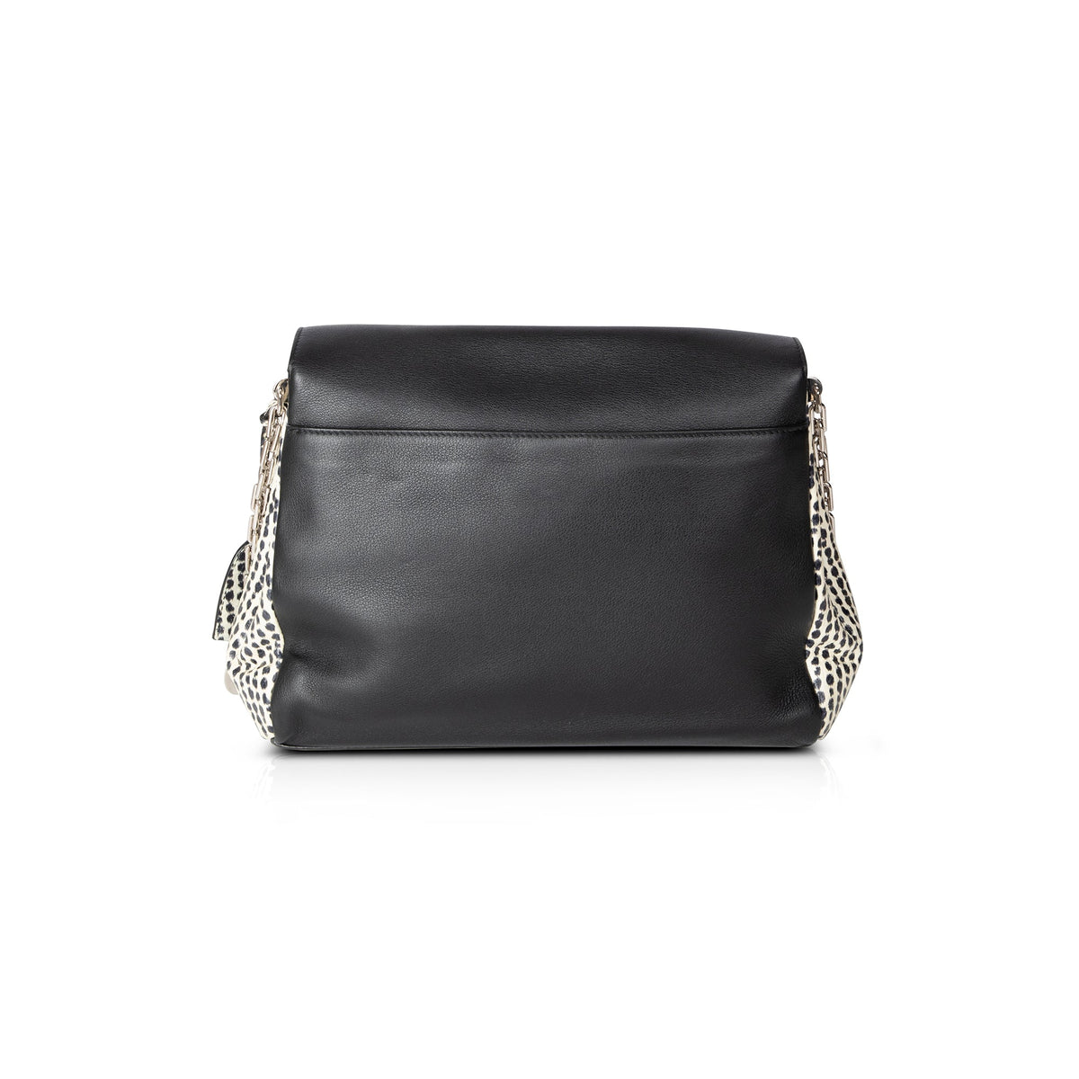Christian Dior Large Python-Trimmed Diorling Bag Rovelle Bags