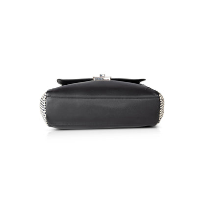 Christian Dior Large Python-Trimmed Diorling Bag Rovelle Bags