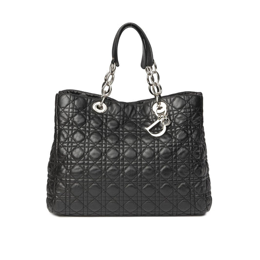Christian Dior Large Soft Cannage Shopping Tote Rovelle Bags