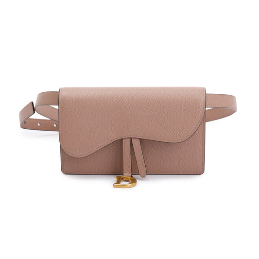 Christian Dior Leather Saddle Belt Pouch Rovelle Bags