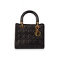 Christian Dior Medium Cannage Lambskin Lady Dior Bag Rovelle Bags