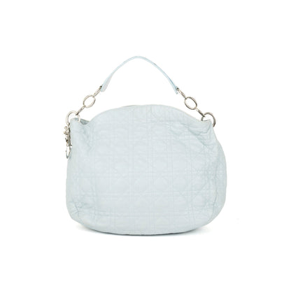 Christian Dior Medium Lady Dior Soft Hobo Rovelle Bags