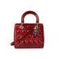 Christian Dior Medium Patent Leather Lady Dior Bag Rovelle Bags