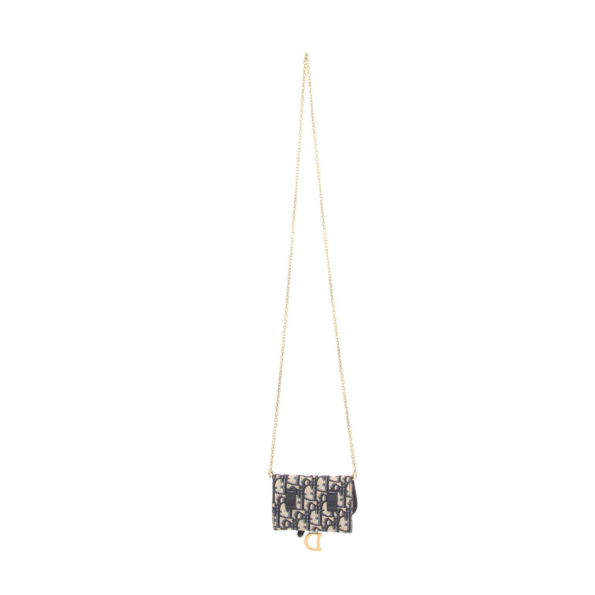 Christian Dior Nano Saddle Chain Pouch Rovelle Bags