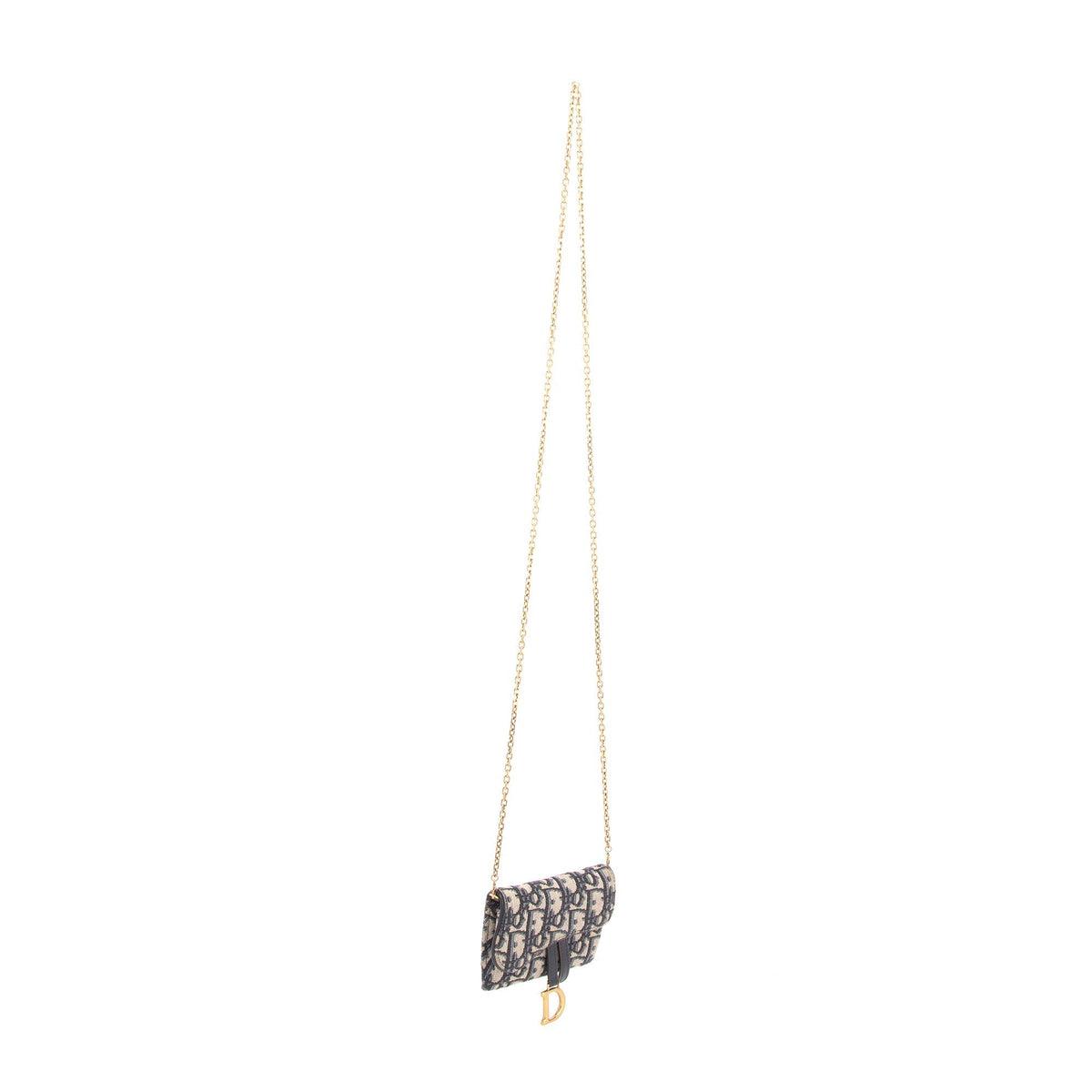 Christian Dior Nano Saddle Chain Pouch Rovelle Bags