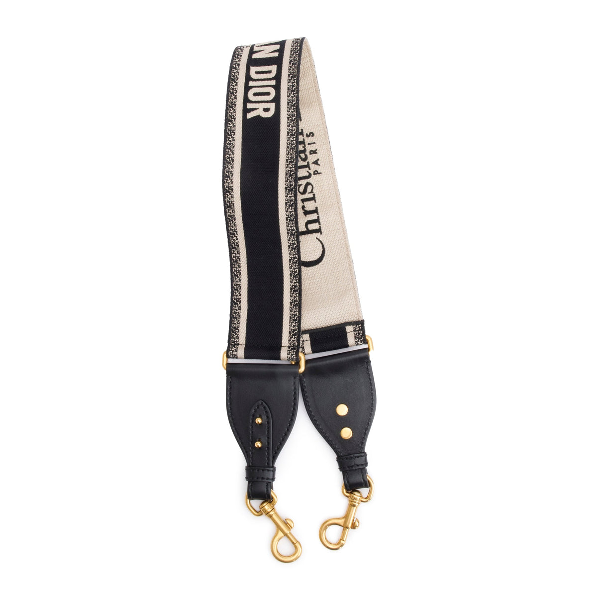 Christian Dior Navy/Beige Embroidered Woven Shoulder Strap Rovelle Bags