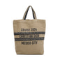 Christian Dior Neutral Canvas Cruise 2024 Mexico Print City Tote Rovelle Bags