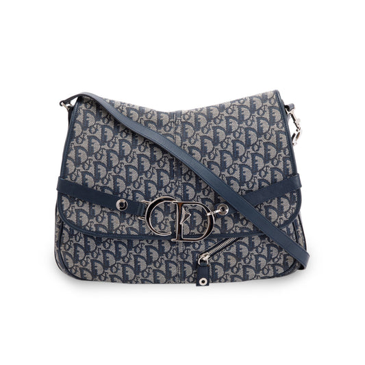 Christian Dior Oblique Flap Shoulder Bag Rovelle Bags