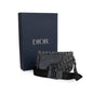 Christian Dior Oblique Jacquard Saddle Pouch Rovelle Bags