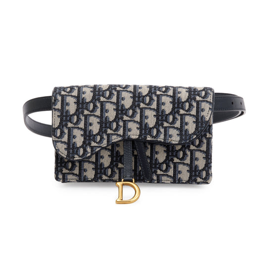 Christian Dior Oblique Saddle Belt Pouch Rovelle Bags