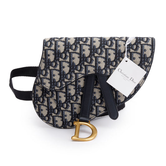 Christian Dior Oblique Saddle Belt Pouch Rovelle Bags