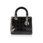 Christian Dior Patent Leather Medium Lady Dior Bag Rovelle Bags