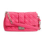 Christian Dior Pink Cannage Calfskin Leather New Lock Flap Bag Rovelle Bags