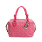 Christian Dior Pink Cannage Coated Canvas Shoulder Bag Rovelle Bags