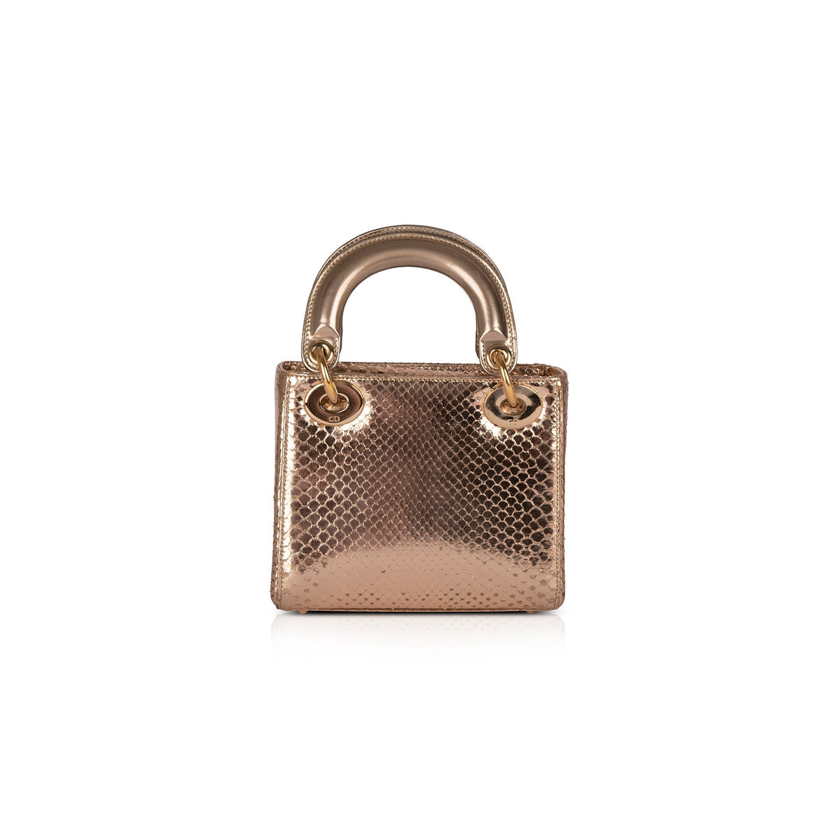 Christian Dior Python Mini Lady Dior Bag Rovelle Bags