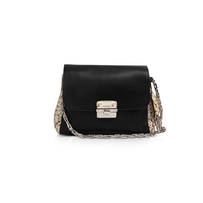 Christian Dior Python-Trimmed Diorling Bag Rovelle Bags