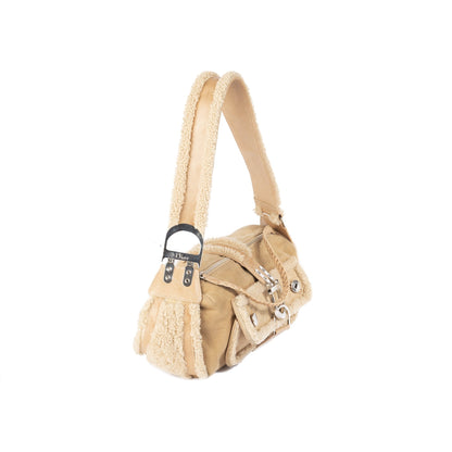 Christian Dior Remove Before Flight Shearling Bag Rovelle Bags