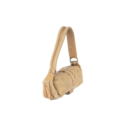 Christian Dior Remove Before Flight Shearling Bag Rovelle Bags