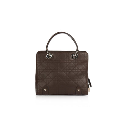Christian Dior Small Stitched Cannage Soft Lady Dior Tote Rovelle Bags