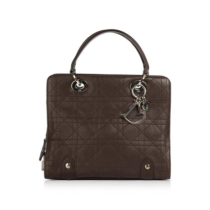 Christian Dior Small Stitched Cannage Soft Lady Dior Tote Rovelle Bags