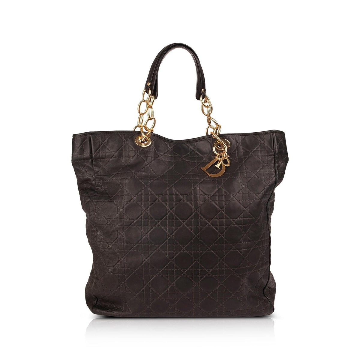 Christian Dior Soft Lady Dior Shopping Tote Bag Rovelle Bags