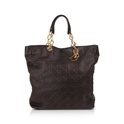 Christian Dior Soft Lady Dior Shopping Tote Bag Rovelle Bags