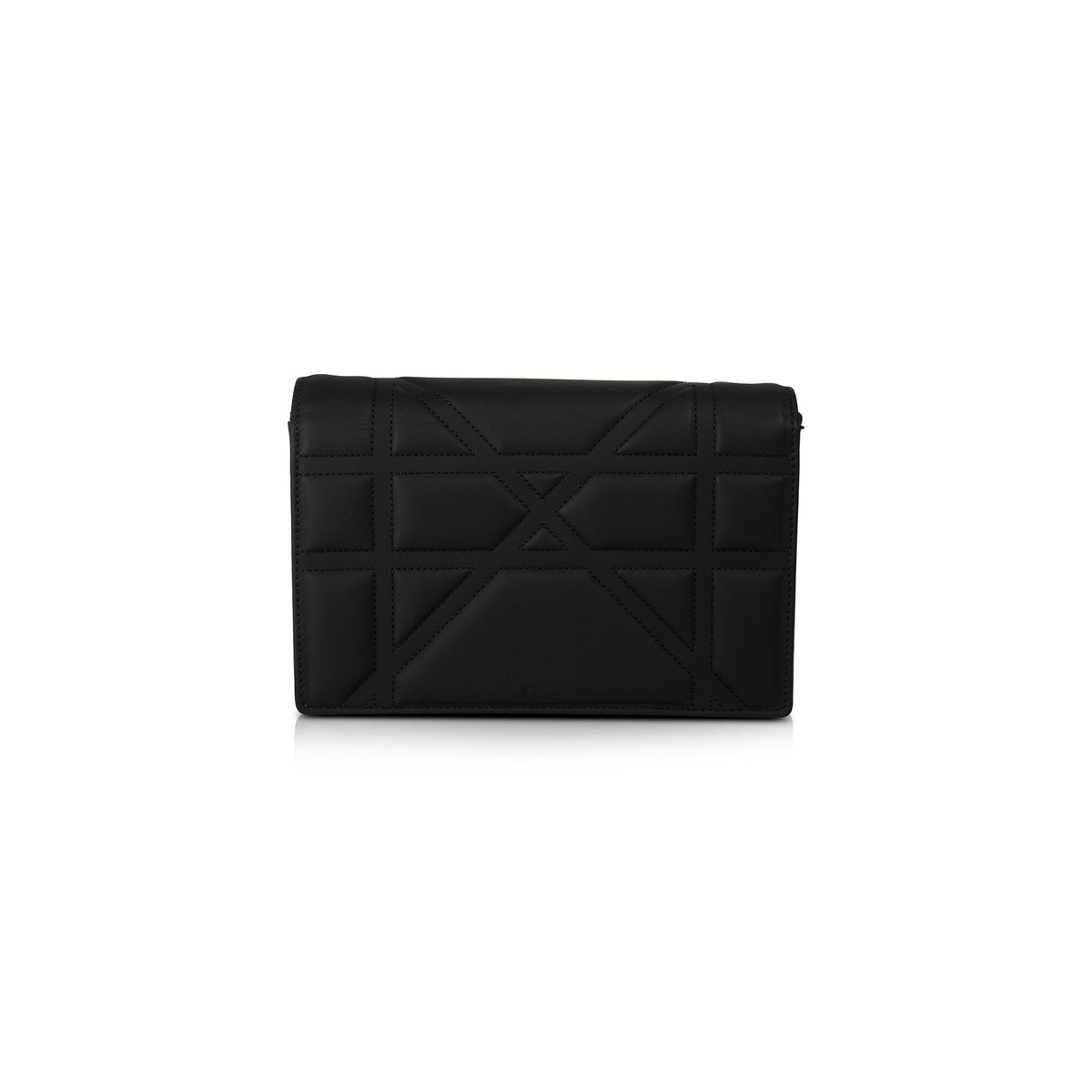 Christian Dior Ultramatte Stitched Cannage Diorama Wallet on Chain Rovelle Bags