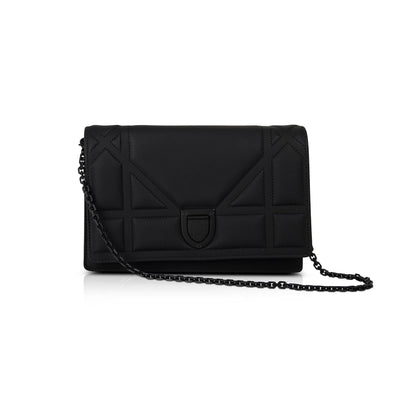 Christian Dior Ultramatte Stitched Cannage Diorama Wallet on Chain Rovelle Bags