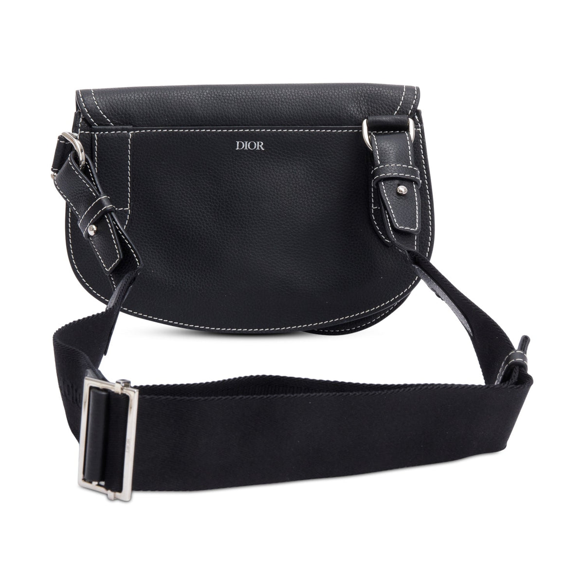 Christian Dior X Kaws Calfskin Leather Double Saddle Bag Rovelle Bags