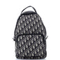 CHRISTIAN DIOR ZIP AROUND CANVAS BLUE OBLIQUE SLING BACKPACK Rovelle Bags