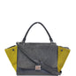 CELINE Gray Pony Hair Small Trapeze Bag - Sale