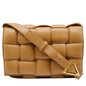 BOTTEGA VENETA Padded Cassette Leather Crossbody Bags Caramel