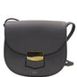 CELINE Trotteur Small Grained Calfskin Leather Shoulder Bag Grey